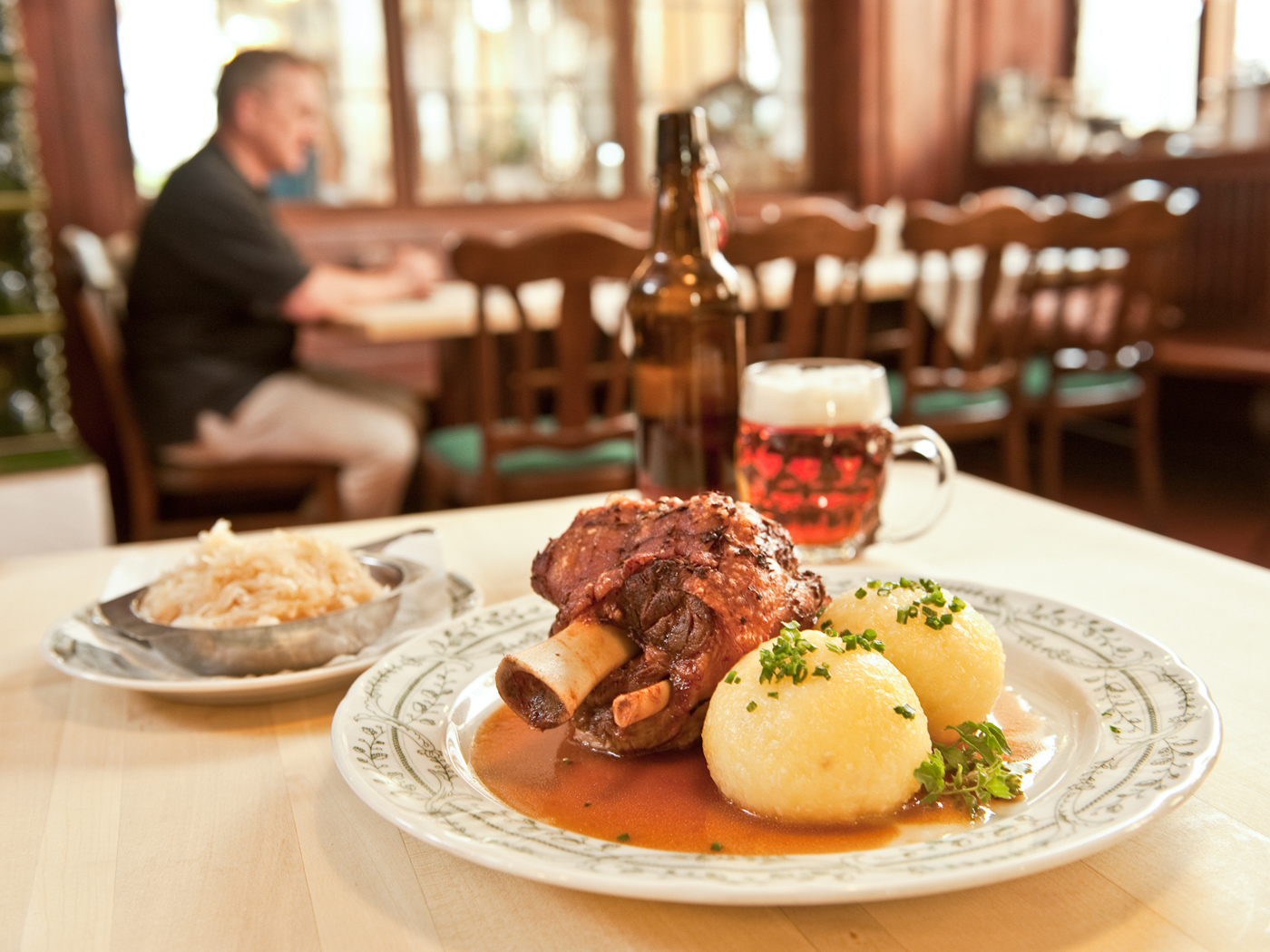 Bierhaxe fränkische Art - Genussregion Oberfranken