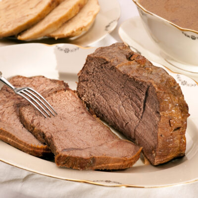 Braten von oberfränkischen Weiderindern