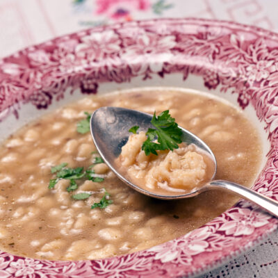 Gehackte Gerstensuppe