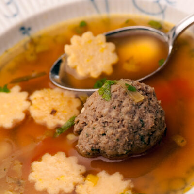 Leberklößchensuppe, fränkische Art