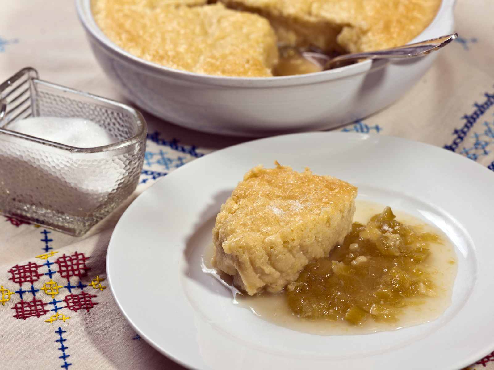 Rhabarberauflauf, nach einem alten fränkischen Rezept - Genussregion ...