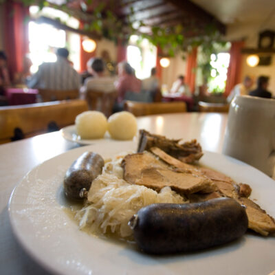 Schlachtschüssel nach oberfränkischer Tradition