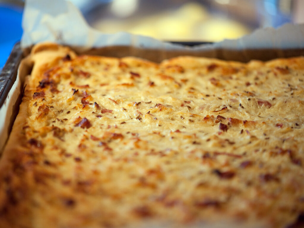 Zwiebelkuchen (oberfränkische Art)