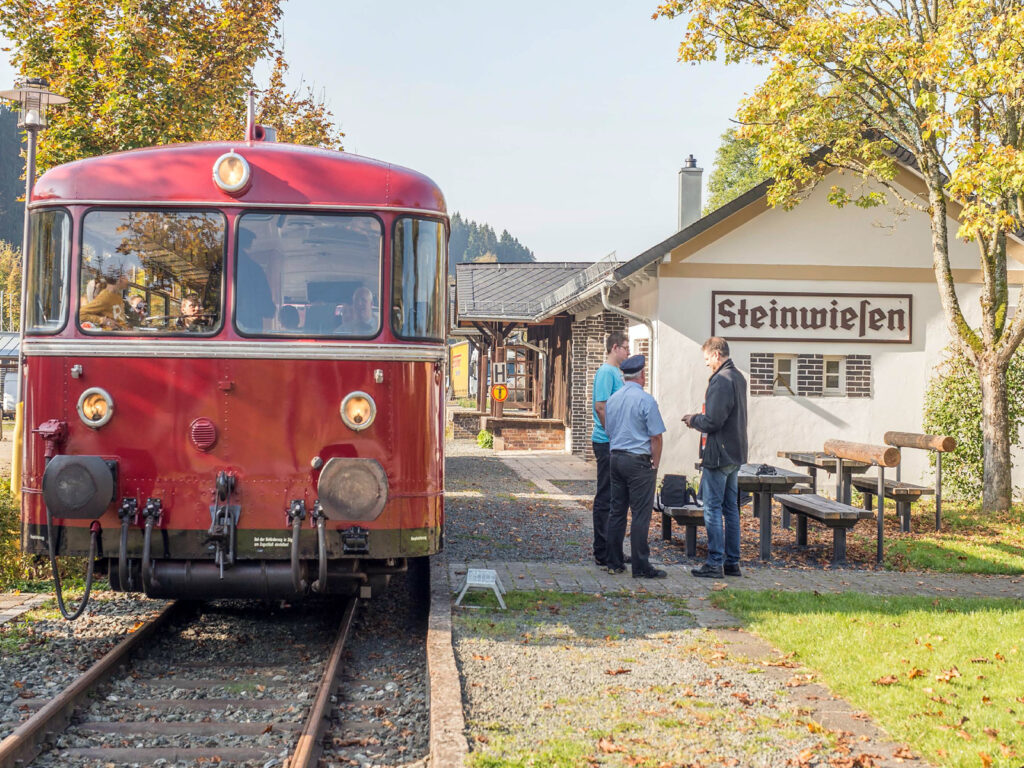 Eine Genusstour im Landkreis Kronach - Auf der Rodachtalbahn