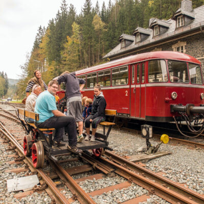 Eine Genusstour im Landkreis Kronach - Auf der Rodachtalbahn