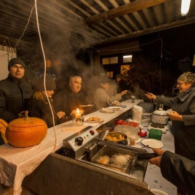 Bamberg: die Aktion "Lichthöfe" in Bambergs lebendiger Mitte