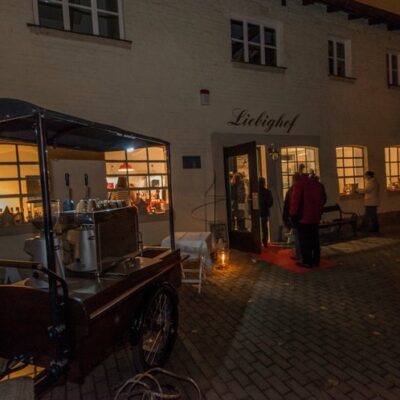 Bamberg: die Aktion "Lichthöfe" in Bambergs lebendiger Mitte