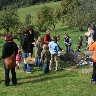 Banz: Besuch in der klösterlichen Streuobstanlage