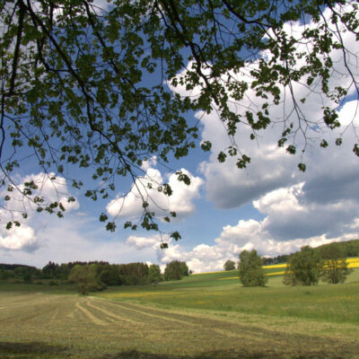 Bobengrün: über den Planetenweg und zum Geotop Marmorsteinbruch Horwagen