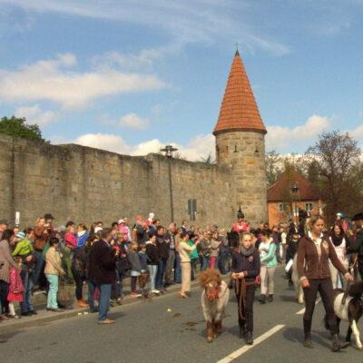 Effeltrich: Georgiritt und Georgiprozession