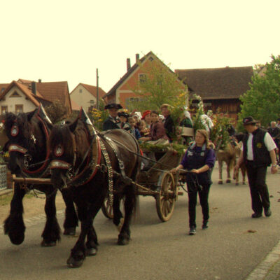 Effeltrich: Georgiritt und Georgiprozession