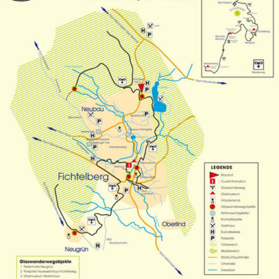 Fichtelgebirge: Auf gläserner Spur - Der Glaswanderweg von Weidenberg bis zum Ochsenkopf