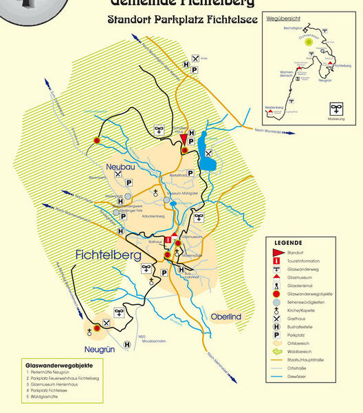 Fichtelgebirge: Auf gläserner Spur - Der Glaswanderweg von Weidenberg bis zum Ochsenkopf