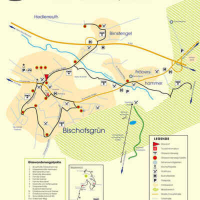 Fichtelgebirge: Auf gläserner Spur - Der Glaswanderweg von Weidenberg bis zum Ochsenkopf