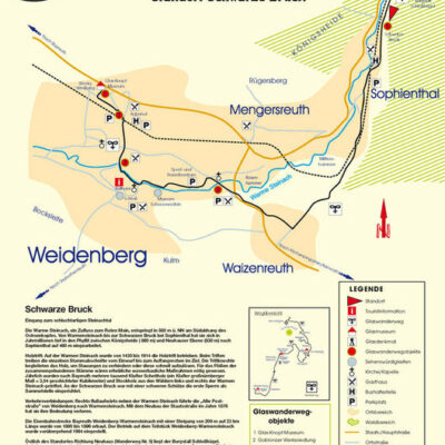 Fichtelgebirge: Auf gläserner Spur - Der Glaswanderweg von Weidenberg bis zum Ochsenkopf