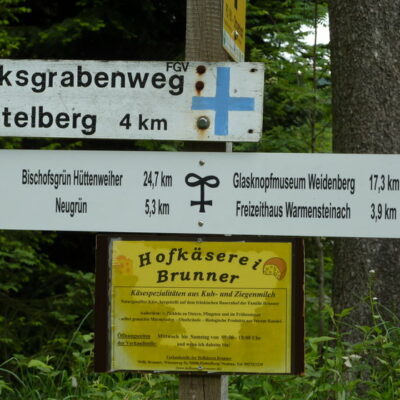 Fichtelgebirge: Auf gläserner Spur - Der Glaswanderweg von Weidenberg bis zum Ochsenkopf