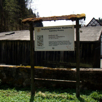 Goldene Adlerhütte: Naturlehrpfad und bergbaukundlicher Lehrpfad im Kosertal