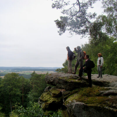 Haßberge: Wanderung zum Veitenstein