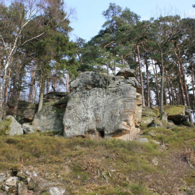 Haßberge: Wanderung zum Veitenstein