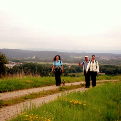 Haßberge: Wanderung zum Veitenstein