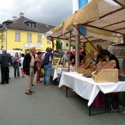 Sparneck: Auf dem Bäckermarkt