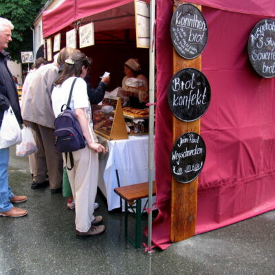 Sparneck: Auf dem Bäckermarkt