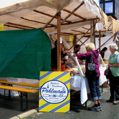 Sparneck: Auf dem Bäckermarkt