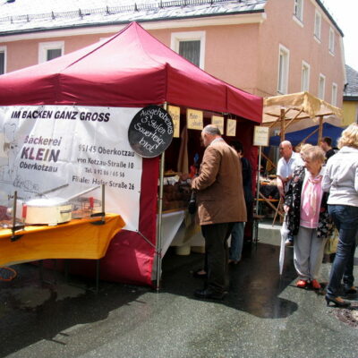 Sparneck: Auf dem Bäckermarkt