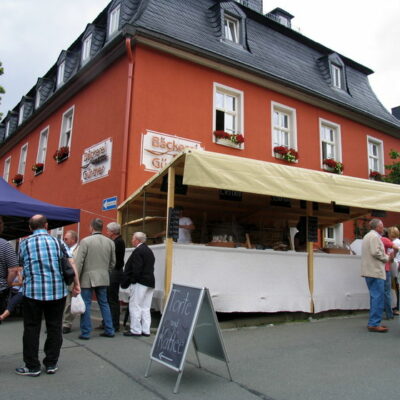 Sparneck: Auf dem Bäckermarkt