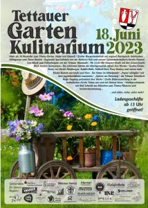 Erstes Gartenkulinarium in Tettau.